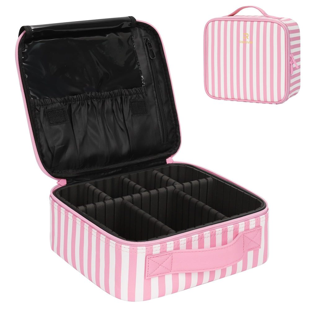 Travel Makeup Train Case, Cosmetic Case Makeup Organizer, Professional Artist😎